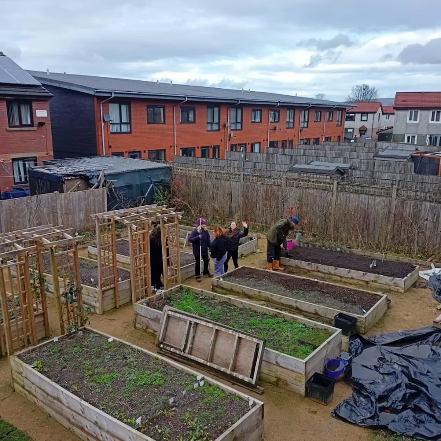 Busy day at the garden